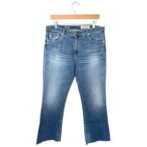 AG‎ Adriano Goldschmied | The Jodi Crop High Rise Slim Flare Crop 32R
